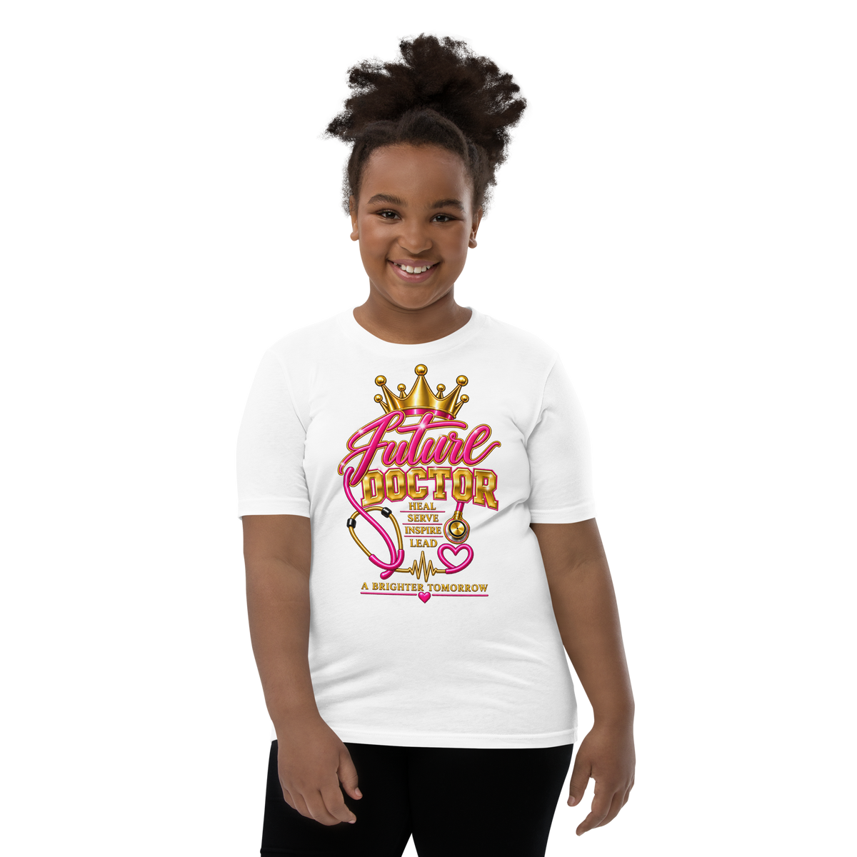 Future Doctor Youth Tee for Girls