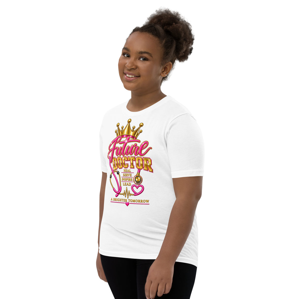 Future Doctor Youth Tee for Girls