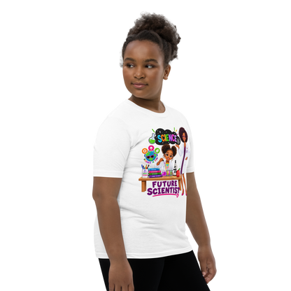 Future Scientist Youth Short Sleeve Tee for Girls
