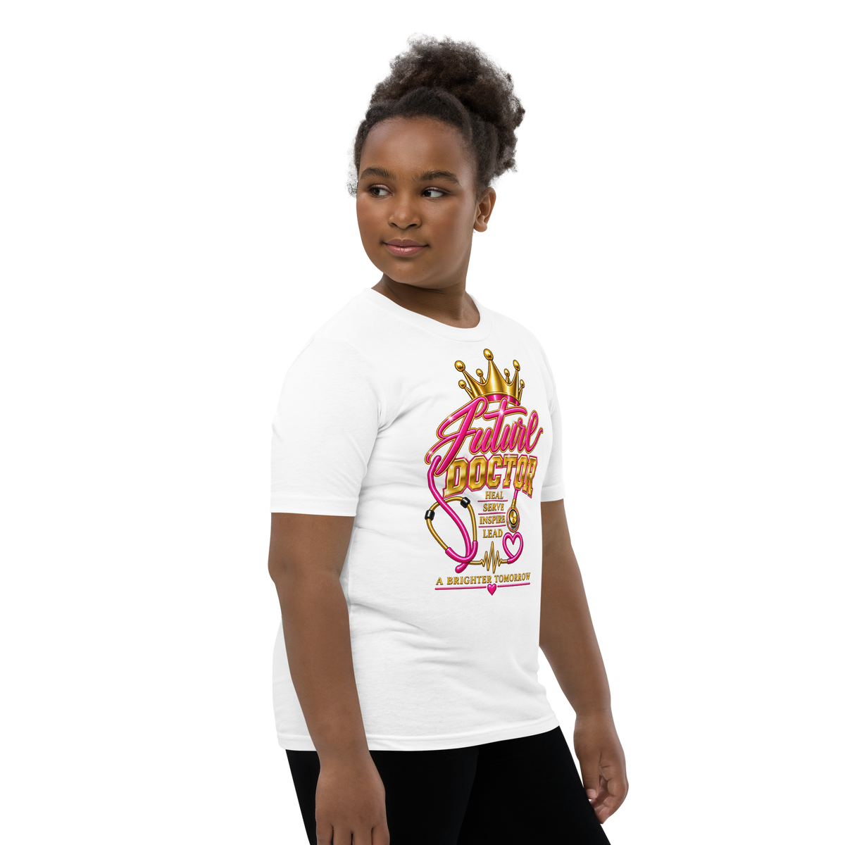 Future Doctor Youth Tee for Girls